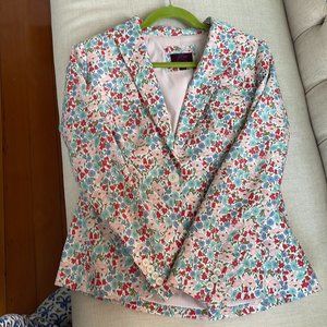 J.Crew Liberty print jacket, worn once!